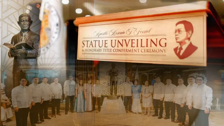 Apostle Jonathan S. Ferriol unveiling the monument of Apostle Arsenio T. Ferriol at PMCC 4th Watch Headquarters.