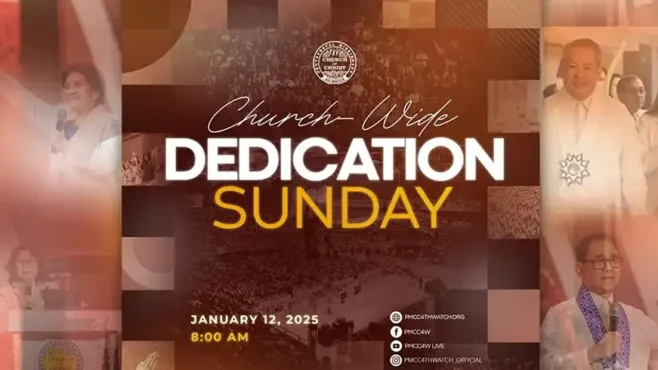 Congregation during Church-wide Dedication Worship.