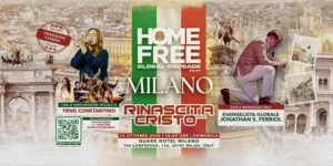 Home Free Global Crusade 2025 Milan worship gathering at Quark Hotel Milano