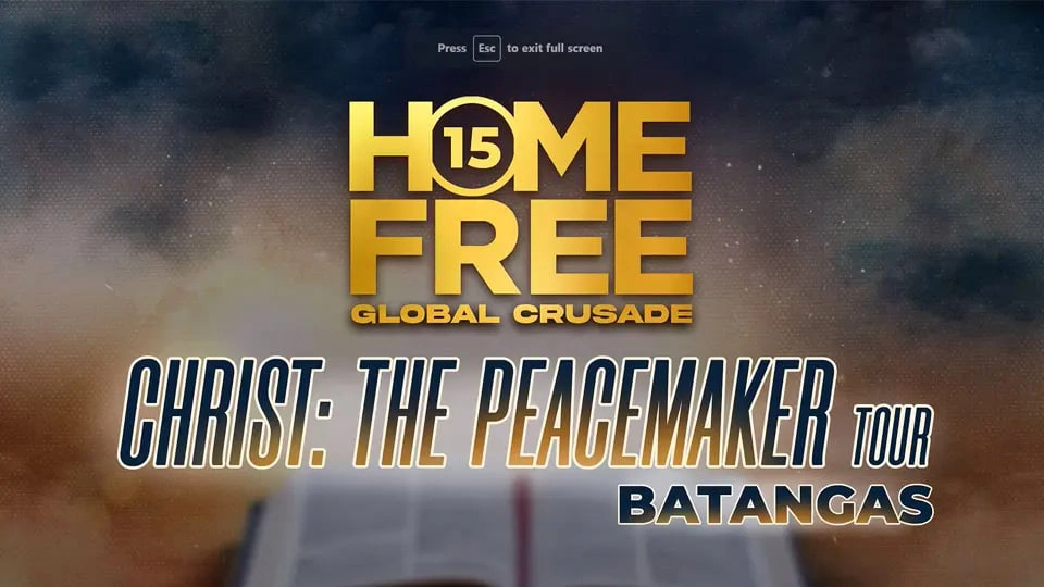 Home Free Global Crusade 2024 – Batangas