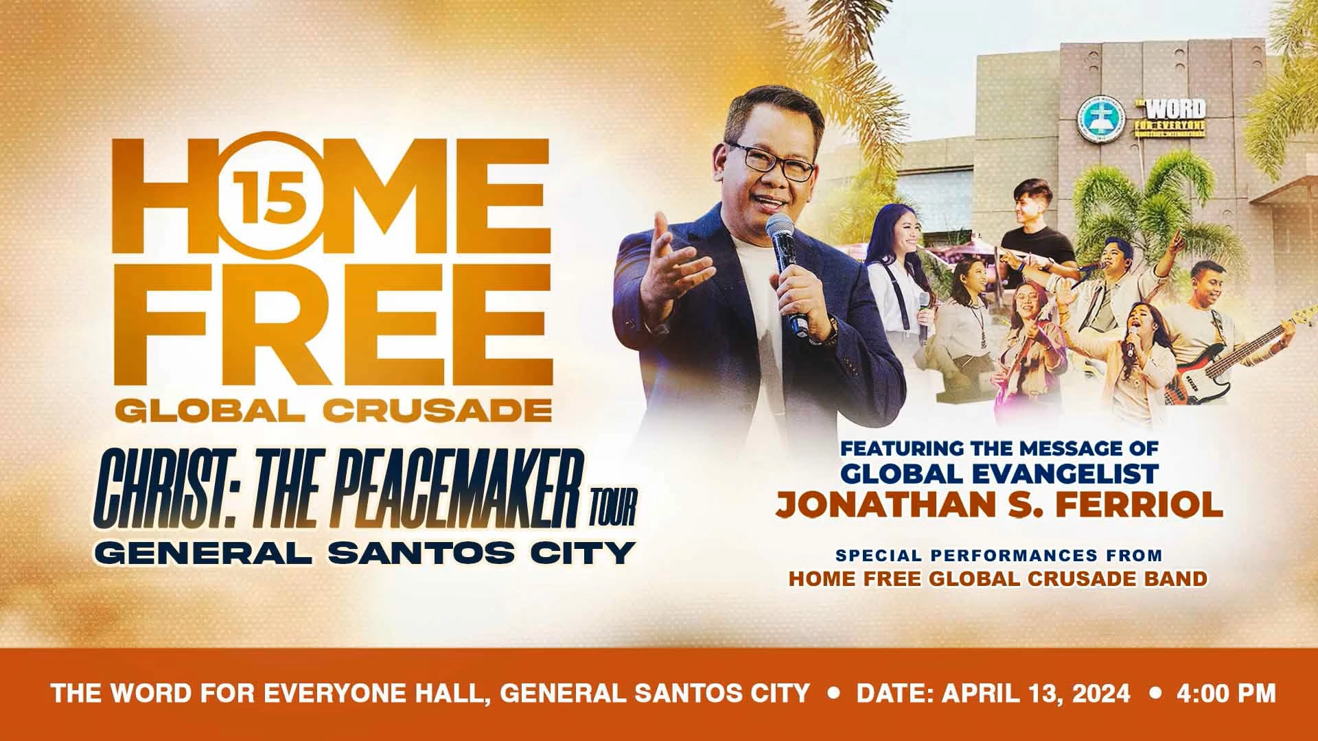 Home Free Global Crusade 2024 – General Santos