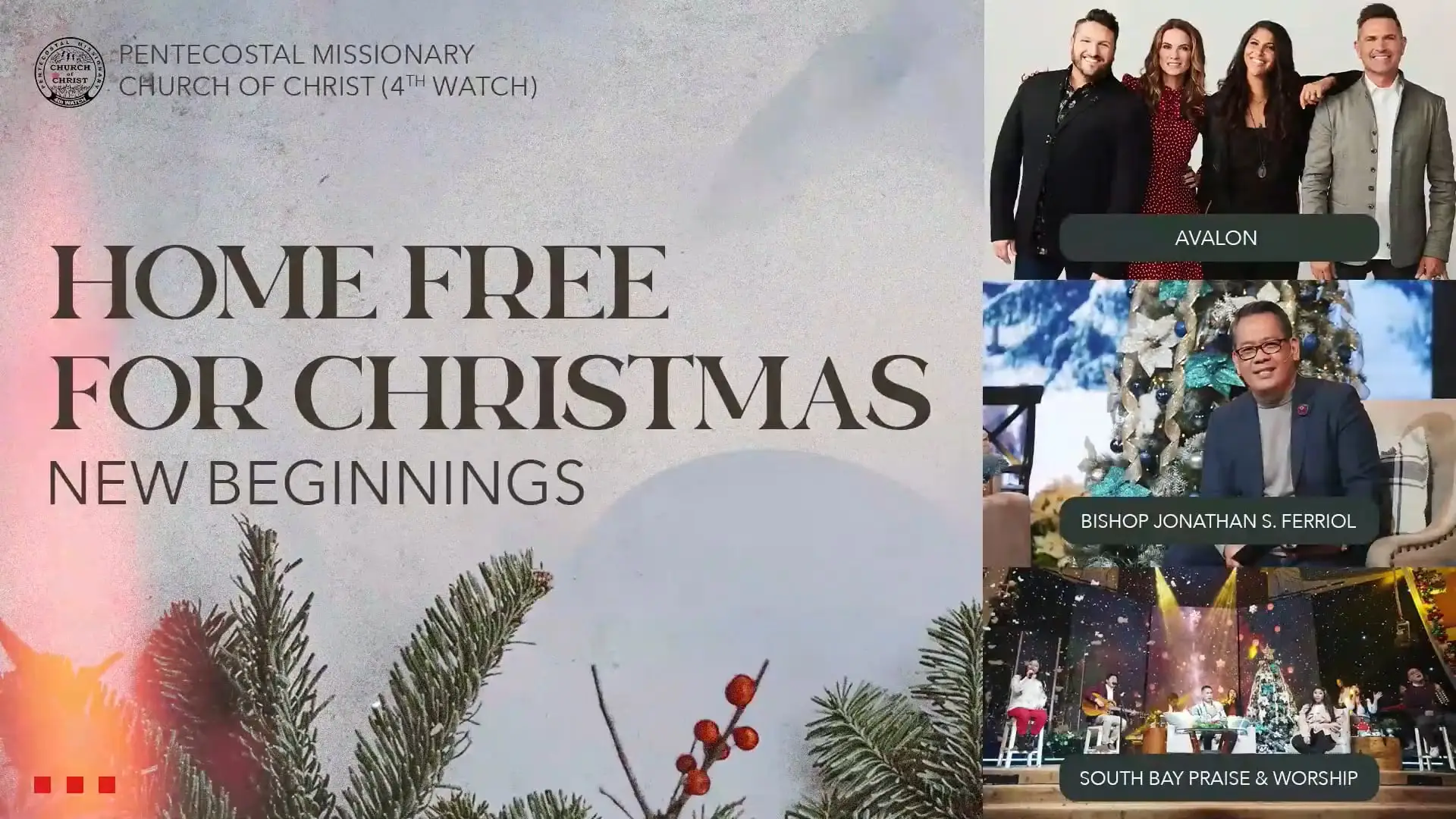 Home Free For Christmas : New Beginnings (Night 2)