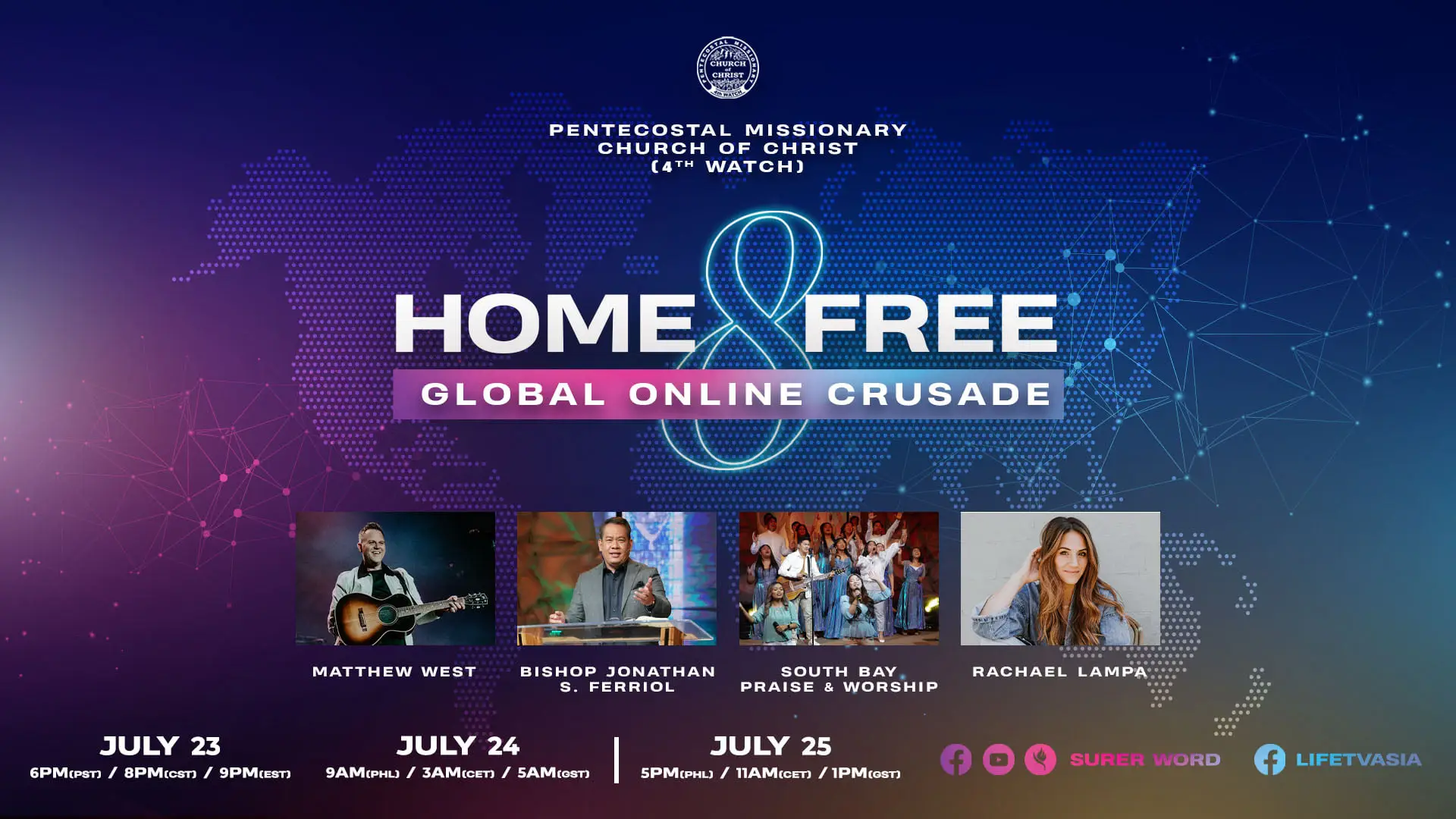 Home Free 8 : Global Online Crusade (Night 2)