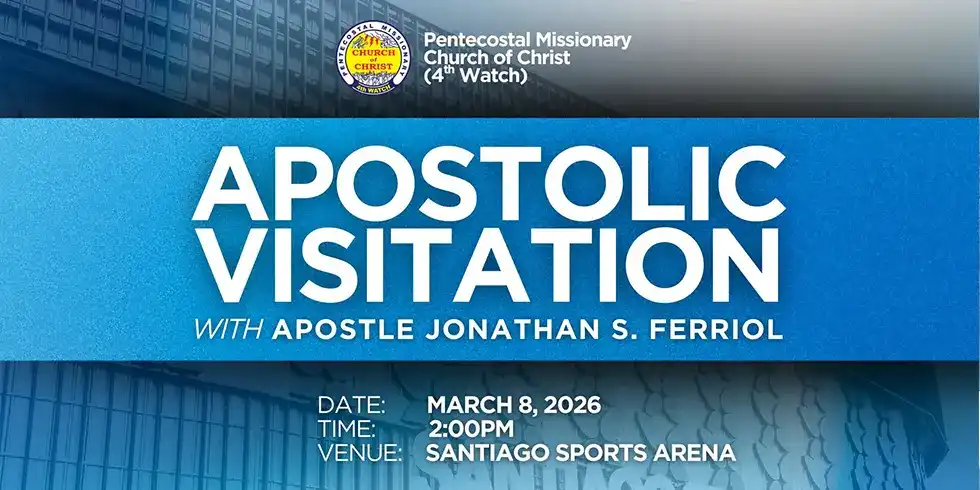Apostle Jonathan S. Ferriol delivering a powerful message on spiritual wakefulness during the Apostolic Visitation in Northeastern Luzon District