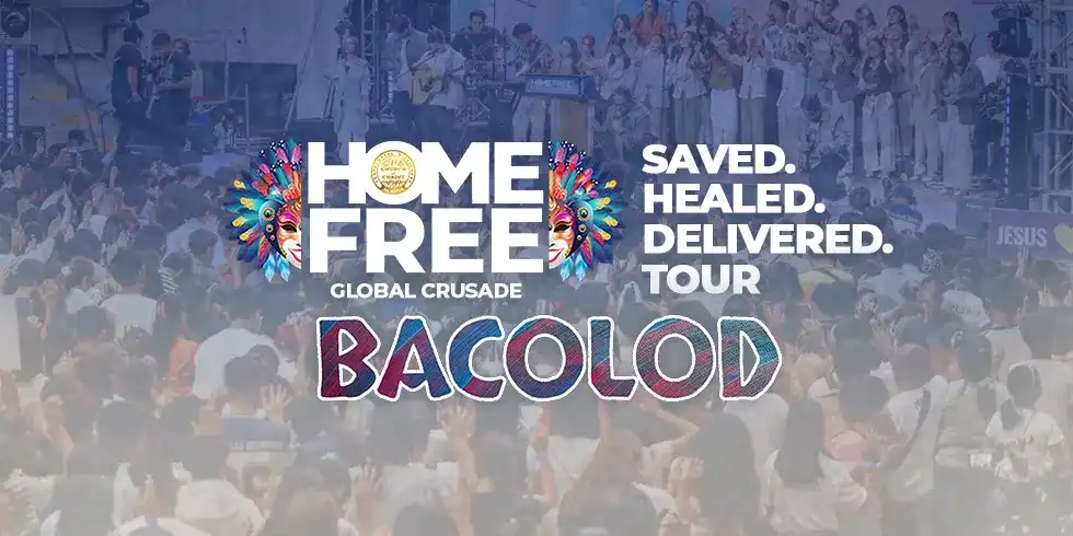 Home Free Global Crusade Bacolod gathers thousands at STI West Negros University Gymnasium as worshippers respond to the Gospel message in Bacolod City.