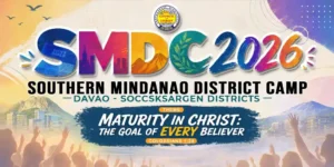 SMDC 2026 delegates from the Davao and SOCCSKSARGEN Districts gather in worship, prayer, and spiritual renewal at the PMCC (4th Watch) Davao Mission Compound.