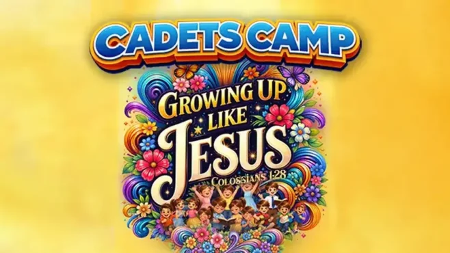 PMCC 4th Watch cadets participate in Cadets Camp 2026 at AATF Sports Complex in Imus, Cavite under the theme Growing Up Like Jesus.