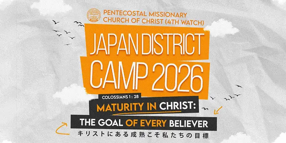 Japan District Camp 2026 delegates gather at the National Akagi Youth Friendship Center in Gunma, Japan, for worship and spiritual growth.