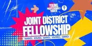 Young Professionals worship together during the First Joint Young Professionals Fellowship in Marikina City.
