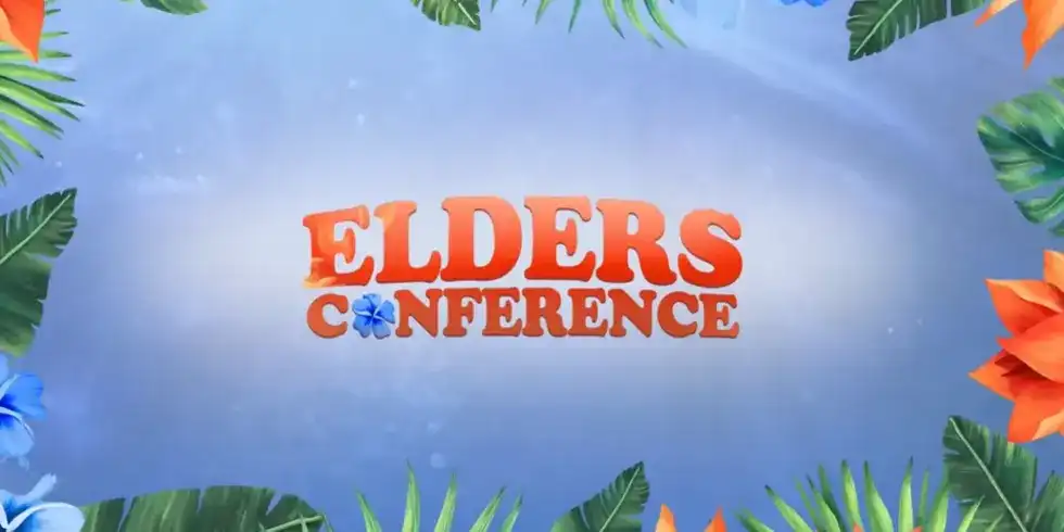 Apostle Jonathan Santos Ferriol delivers the keynote message during North America Elders Conference 2026 Night in Antioch, California.