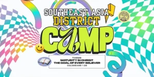 Brethren worship during the Southeast Asia District Camp 2026 in Thailand as Apostle Jonathan S. Ferriol leads the Grand Worship Service celebrating spiritual renewal and souls won for Christ.