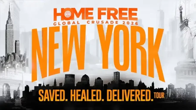 Home Free Global Crusade New York 2026 at the Meadowlands Expo Center in New Jersey