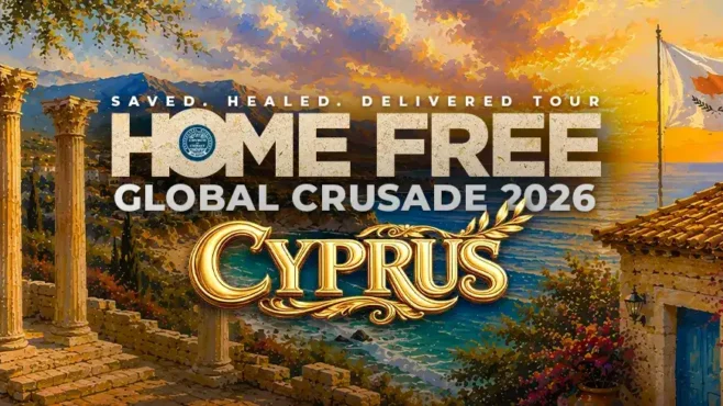 Home Free Global Crusade Cyprus 2026 at Hilton Nicosia