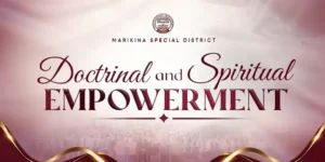Marikina Special District Spiritual Empowerment 2026
