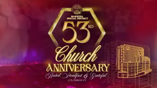 Marikina Special District 53rd Anniversary celebration at Ynares Center
